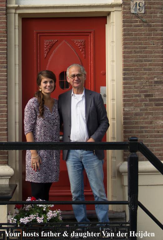 Canal View Amsterdam Apartment Luaran gambar