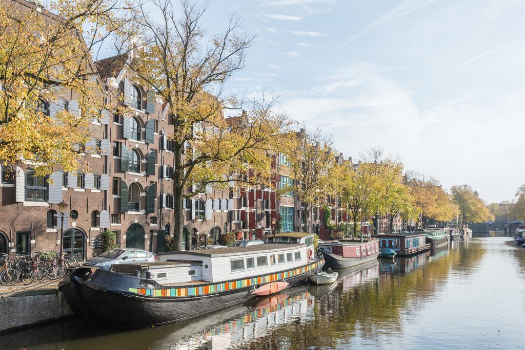 Canal View Amsterdam Apartment Luaran gambar