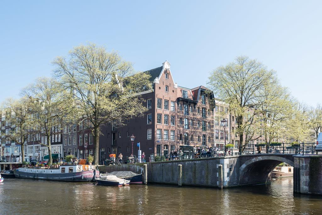 Canal View Amsterdam Apartment Luaran gambar